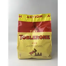 Цукерки Toblerone Tiny Action Mini з медом і мигдалевою нугою 584 г