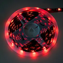 Світлодіодна стрічка 5м різнокольорова смуга RGB Bluetooth 5050 MEIQ-IT RGB strip light - мініатюра 10