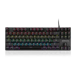 Клавіатура REAL-EL M 05 USB Grey (EL123100044)
