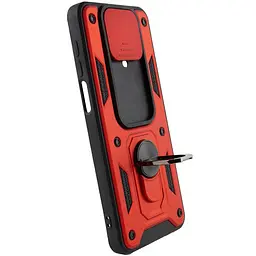 Чохол Ummi Camshield Serge Ring для Xiaomi Redmi Note 9s / Note 9 Pro / 9 Pro Max Червоний / Red - мініатюра 3