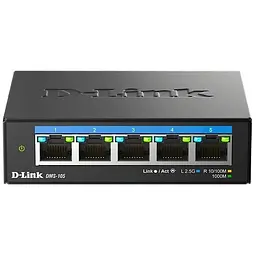 Комутатор DMS-105 5x2.5GE, Некерований D-Link teh0018229