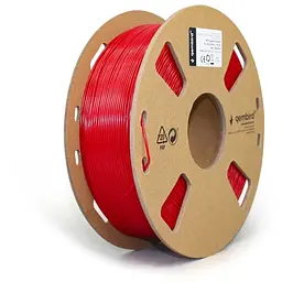 Пластик для 3D-принтера Gembird PETG, 1.75 мм, red, 1 кг (3DP-PETG1.75-01-R)