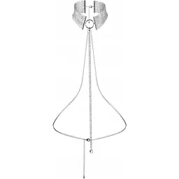 Прикраса Bijoux Indiscrets Desir Metallique Collar Silver