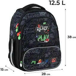 Рюкзак GoPack Education каркасний GO24-597M-6 Ready2Play - мініатюра 3