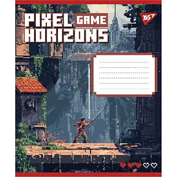 Набір зошитів Yes Pixel game А5, 18 аркушів 25 шт. (767778) - мініатюра 5