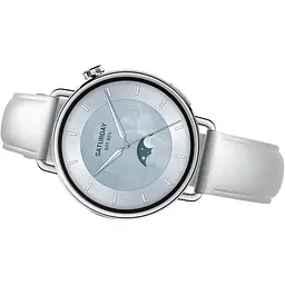 Смарт-годинник Xiaomi Watch S4 41mm Leather Strap White (BHR07VUGL) - мініатюра 4