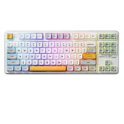 Клавіатура INPHIC K87 Black-Gold Switch White - мініатюра 2