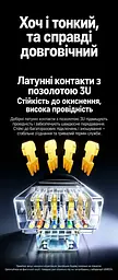 Мережевий кабель Ethernet UGREEN NW122 2 м патч-корд RJ45 штекер на обох кінцях Cat 6A до 10 Гбіт/с неекранований U/UTP діаметр кабелю 2,8 мм жили з чистої міді чорний (70334) - мініатюра 9