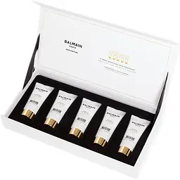 Відновлюючий набір для догляду Balmain 5 Week Enriching Hair Treatment 100 мл (5 шт х 20 мл) - мініатюра 3
