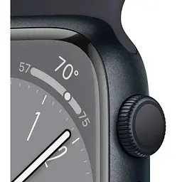 Apple Watch Series 8 GPS 41mm Midnight Aluminium with Midnight Sport Band MNP53 UA - мініатюра 3