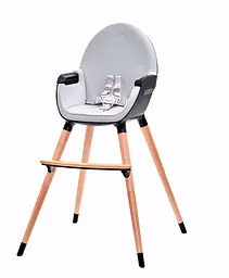 Стільчик для годування KinderKraft Fini Black - мініатюра 6