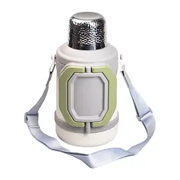 Термос для туризму Vacuum Cup 1,5 л з фліп кришкою та складаними ручками, сірий Yiwu HP-14-21W - мініатюра 9