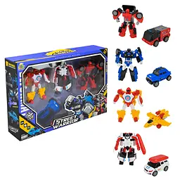 Ігровий набір роботів, що трансформуються Street Warrior Deformation Series (788-17Y) в асортименті