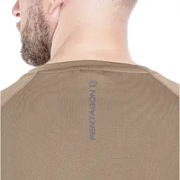 Футболка Pentagon Bodyshock MK2 Quick Dry T-shirt L Coyote - мініатюра 4
