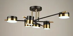 Люстра світлодіодна акрілова Sirius B N4544/6 78W - мініатюра 2
