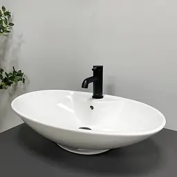 Умивальник VBI Carovilli white накладний VBI-015504, Білий - мініатюра 2