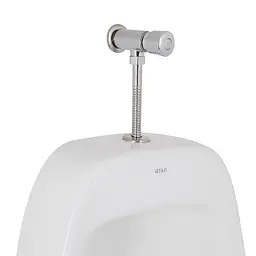 Пісуар підвісний Qtap Crow з краном-дозатором 390x330x660 White QT0588112HW, Білий - мініатюра 3