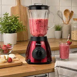 Блендер Domotec MS 6611 Червоний 1000 Вт