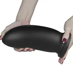Велика анальна пробка LoveToy 9" King Sized Anal Bomber 20.3 см (чорний) - мініатюра 7