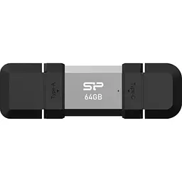 USB 64G SILICON POWER usb3.2+TypeC Mobile C51 - мініатюра 3