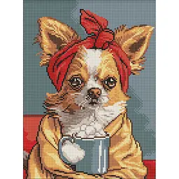 Алмазна мозаїка Чудова кава AMO8168, 30x40 см