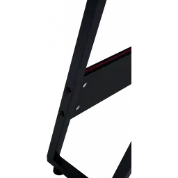 Геймерський комп'ютерний стіл GT Racer T-1741 (130x130x45x73) Black - мініатюра 4