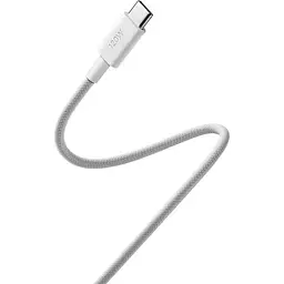 Кабель Xiaomi Braided USB-C to USB-C 6A 1m White (BHR087KGL) [153049] - мініатюра 3