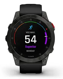 Смарт-годинник Garmin Epix Gen 2 Sapphire - Black Titanium (010-02582-10/11/18) - мініатюра 6