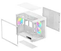 Корпус Ocypus IOTA C50 WH CURVE ARGB DIGITAL White (IOTA-C50-WHD300CD-GL) - мініатюра 5
