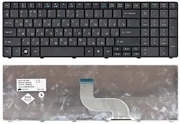 Клавіатура для ноутбука Acer TravelMate 8531, 8531G, 8571, 8571G Чорна - мініатюра 3