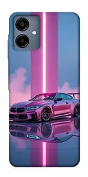 TPU чохол Demsky Pink neon car для Samsung Galaxy A06