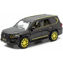 Металева модель машинки Lexus LX 570 1:24 AutoExpert — інерційна, зі світлом і звуком