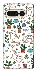 TPU чохол Demsky Cats pattern для Google Pixel 7 Pro