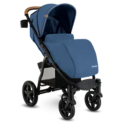 Прогулянкова коляска Lionelo Annet Plus Blue Denim - мініатюра 2