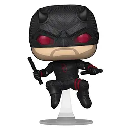 Фигурка Funko Pop серии Сорвиголова: Родившийся заново - Сорвиголова (черный костюм) (91849)