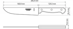 Ніж кухонний Polywood, 152 мм TRAMONTINA kuh0016544 - мініатюра 5