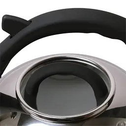 Чайник із свистком Kamille KM-0687 2.8 л чорний - мініатюра 3