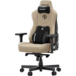 Геймерське крісло Anda Seat Kaiser 3E XL Fabric Dark Beige [AD23YC-XL-09-H-CF-H01] [148760] - мініатюра 3