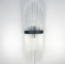 Настінний світильник COLISEUM BLACK Line F WJ 881/2 L BK - мініатюра 2