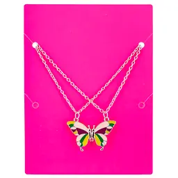 Набір намист Lukky Fashion BFF з половинками метелика (T24757) - мініатюра 2