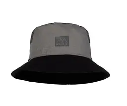 Панама Buff Sun Bucket Hat Hak L/XL Чорний-Сірий