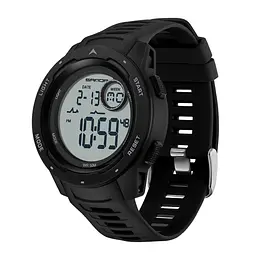 Наручний годинник чоловічий 2125 Black-White Sanda acs0030950