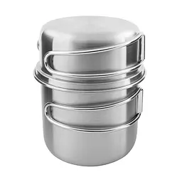 Набір кухлів Tatonka Handle Mug 500 Set Сріблястий