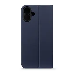 Чехол-книга ArmorStandart OneFold Case для Apple iPhone 16 Plus Dark Blue - миниатюра 2