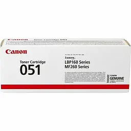 Лазерний картридж Canon 051 Black (2168C002) - мініатюра 2