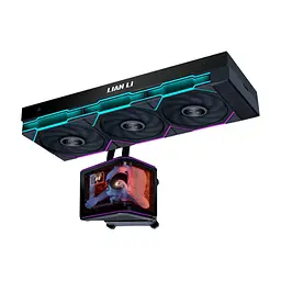 Система рідинного охолодження Lian Li Hydroshift II OLED Curved 360 TL, Black (G89.GHS2OLDC36TB.00)