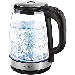 Електрочайник Sencor 2 л Strix скло 5 режимів скло чорний kuh0015311