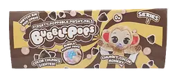 Bubble Pops антистресова м’яка іграшка міні "Шоколадна мавпа" сенсорна іграшка для розвитку моторики (2402005/6)