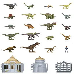 Адвент-календар Jurassic World Світ Юрського періоду 24 сюрпризи (JLD23) - мініатюра 7