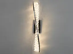 Світильник настінний LED Diasha 531/1B-500CH, 15W, хром, для коридору, вітальні, спальні, 825 лм, IP20